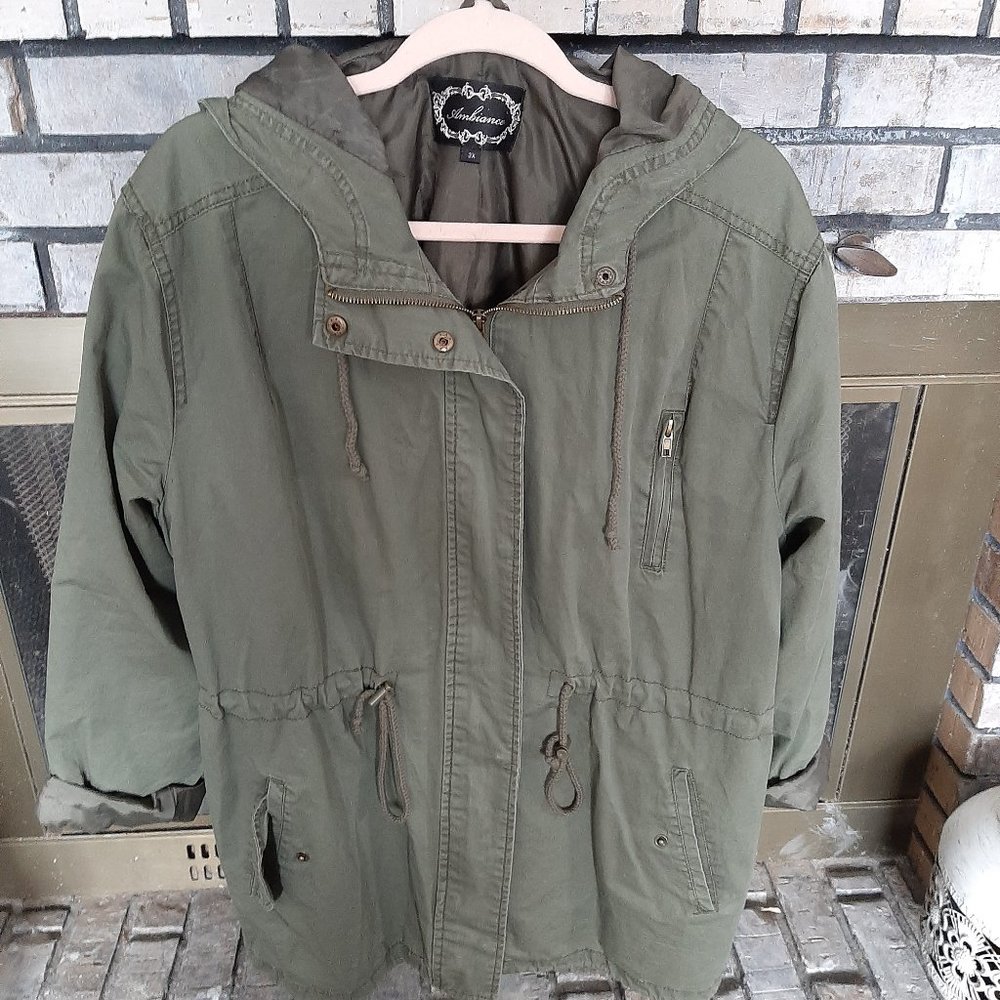 Olive Green Adirondack Jacket